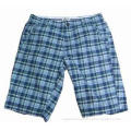 Men\'s check pattern shorts